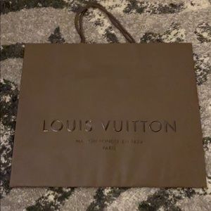 Louis Vuitton shopping bag